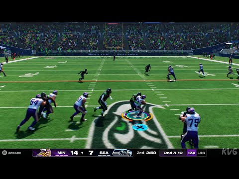 Madden NFL 25 - Minnesota Vikings vs Seattle Seahawks - Gameplay (PS5 UHD) [4K60FPS]