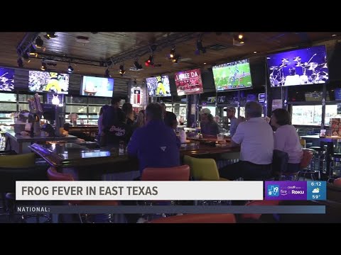 TCU fans await the excitement before the big championship game