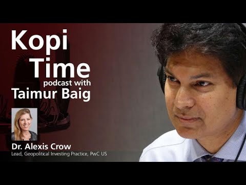 Kopi time E15: Dr. Alexis Crow on the US, Covid-19, economic outlook, policy response, long-term