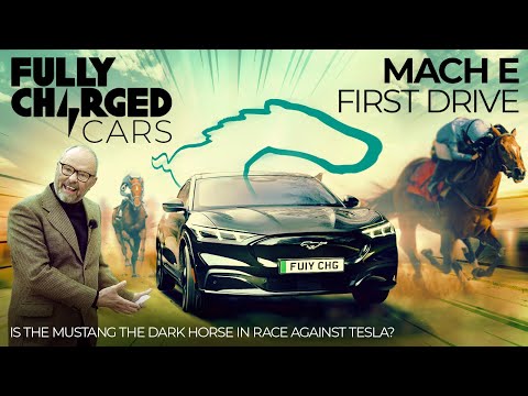 FORD MUSTANG MACH-E 1st Drive - Is it the dark horse in the race against Tesla? | Fully Charged CARS