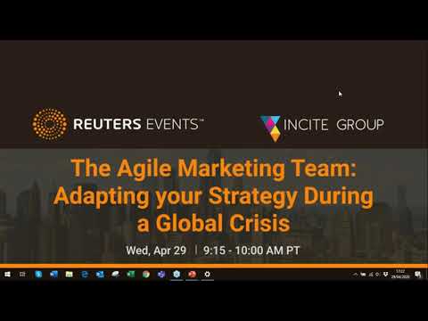 Webinar: The Agile Marketing Team! Adapting Your Strategy During a Global Crisis