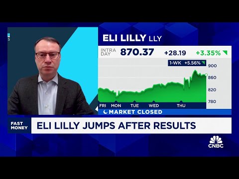 Eli Lilly climbs after earnings, top analyst talks what&#039;s next for pharma giant