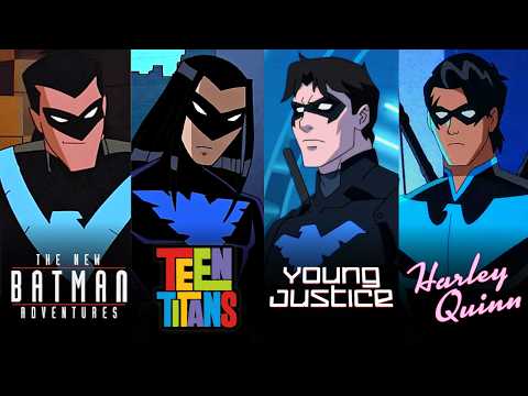 The Evolution of Nightwing in Animated Series (1997 - 2022)