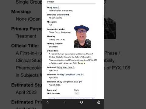 Pyxis Oncology PYXS Update
