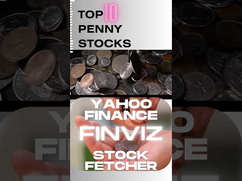 The 10 PENNY $tock$ that could make you RICH! #PENNYStocks #shorts