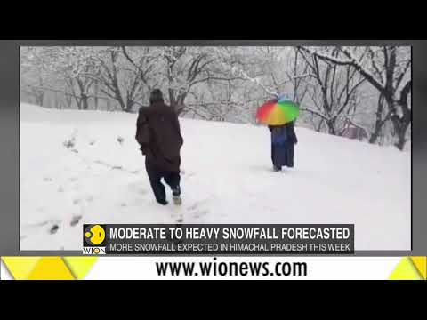 Fresh snowfall in many regions across northern India