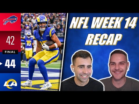 NFL WEEK 14 RECAP | Rams Win an Instant Classic, Seahawks Control NFC West, Chiefs Luck Continues