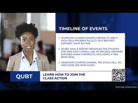 Shareholder Alert for Quantum Computing, Inc. (QUBT)