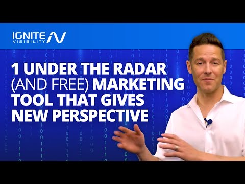 1 (Under The Radar) Free Marketing Tool