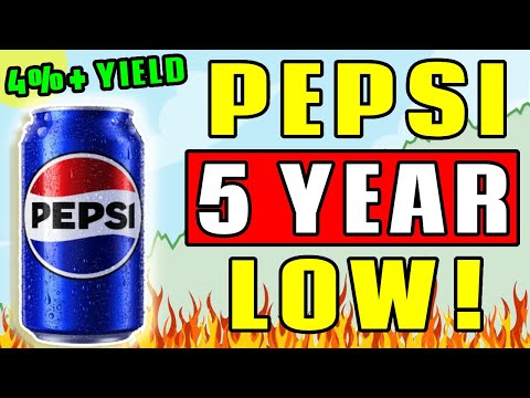 Pepsi Stock is at a 5 Year Low! | Pepsi (PEP) Stock Analysis! |