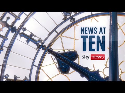 Sky News at Ten | New warnings issued as UK hit by snow and ice