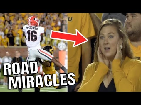 College Football Miracles on the Road (Shocked Crowds) | Part 2