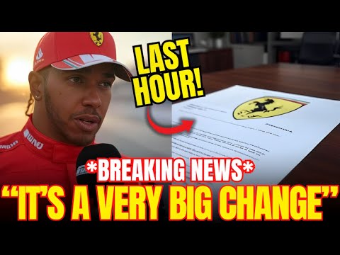 What Ferrari JUST DECIDED with Hamilton&#039;s race engineer will be a BIG CHANGE for 2025!