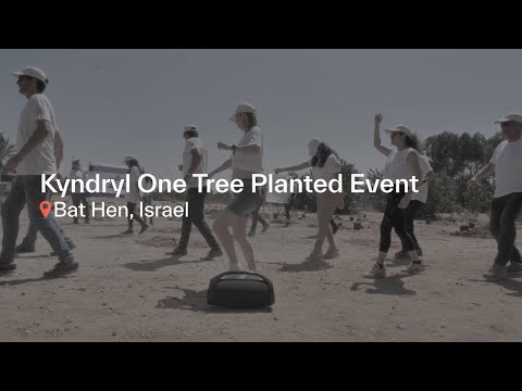 Kyndryl Israel One Tree Planted