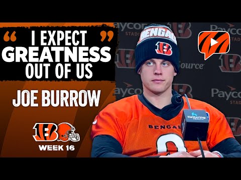 Joe Burrow on Frustrations, Bengals vs Browns, Playoff Chances &amp; MORE