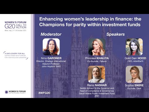 Enhancing women’s leadership in finance: the Champions for parity within investment funds