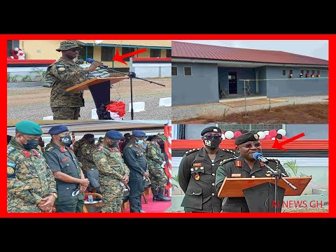 GHANA ARMED FORCES 64 INFANTRY REGIMENT RECEIVED 100-BED CAPACITY ACCOMODATIONS FOR YOUNG SOLDIERS