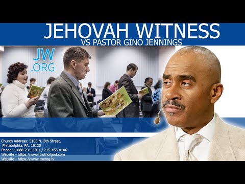 JEHOVAH WITNESS CHALLENGE PASTOR GINO JENNINGS SEE HIS RESPONSE