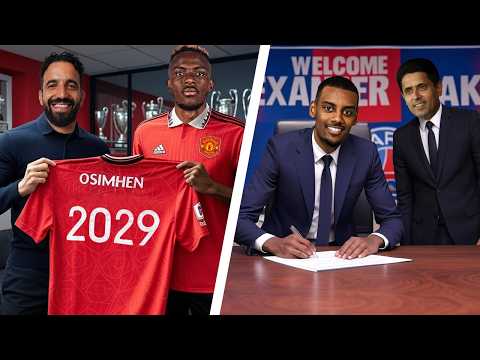 🚨 BARÇA&#039;S FIRST TRANSFER! OSIMHEN TO MAN UTD?! PSG SIGNING ISAK? | LATEST TRANSFER RUMOURS 2024