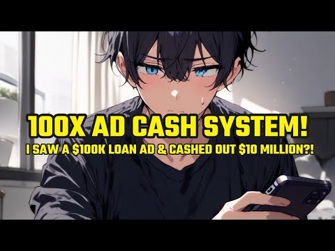 (100x Ad Cash System!) I Saw a $100K Loan Ad and Cashed Out $10 MILLION?!