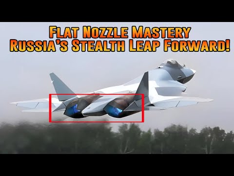 Flat Nozzle Revolution Su-57 Challenges F-22 Raptor’s Dominance!