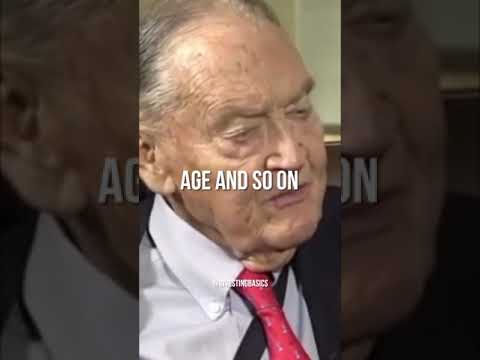 John Bogle: How to Get Rich Investing?