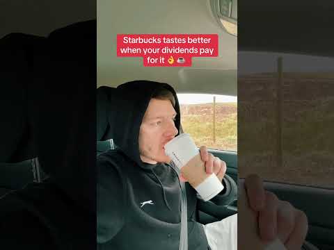 What’s your fav Starbucks drink? 🧋☕️ I actually reinvest all my dividends, I don’t spend them! All