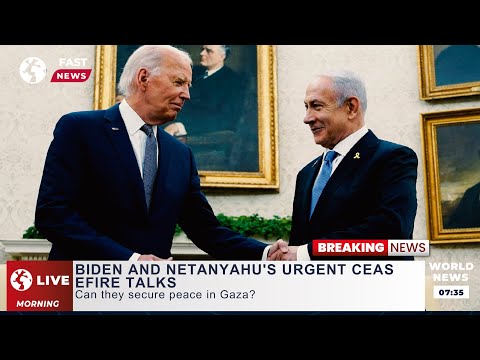 Biden and Netanyahu Push for Gaza Ceasefire Amid Growing Tensions