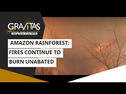 Gravitas: Amazon Rainforest: Fires continue to burn unabated