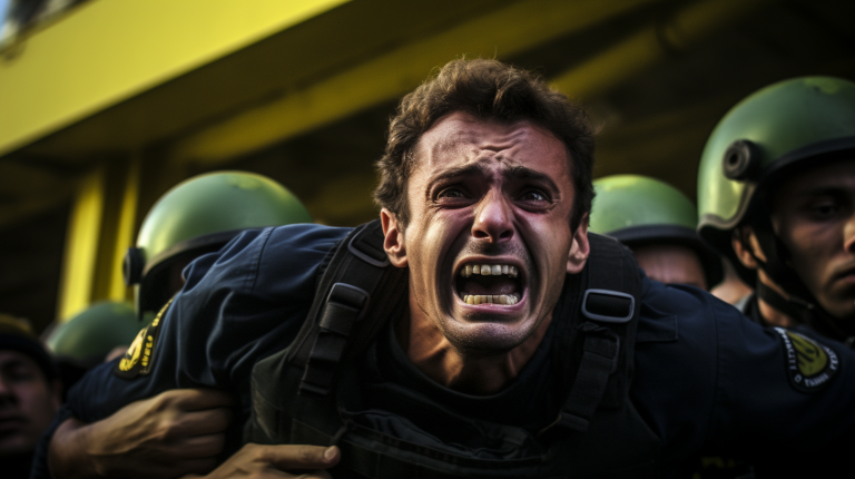 Apoiador de Bolsonaro condenado a 17 anos de prisão por participação em tumulto