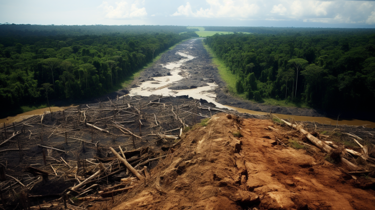 Desmatamento na Amazônia brasileira cai 66% em agosto