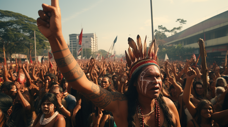 Mobilização Indígena em Brasília: Um Novo Capítulo na Luta por Terras