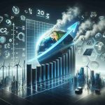 A high definition image in a realistic style depicting the rise in global carbon emissions despite transition efforts. The image represents this concept abstractly. A graph or a chart is prominently featured showing ascending numbers representing CO2 emission levels worldwide. Contrasting this, in the same image, we visualize symbols of renewable energy sources, like wind turbines, solar panels, and electric vehicles to signify the ongoing attempts to curb the emission rise. The overall tone of the image is serious, aiming to reflect the urgent nature of the topic.