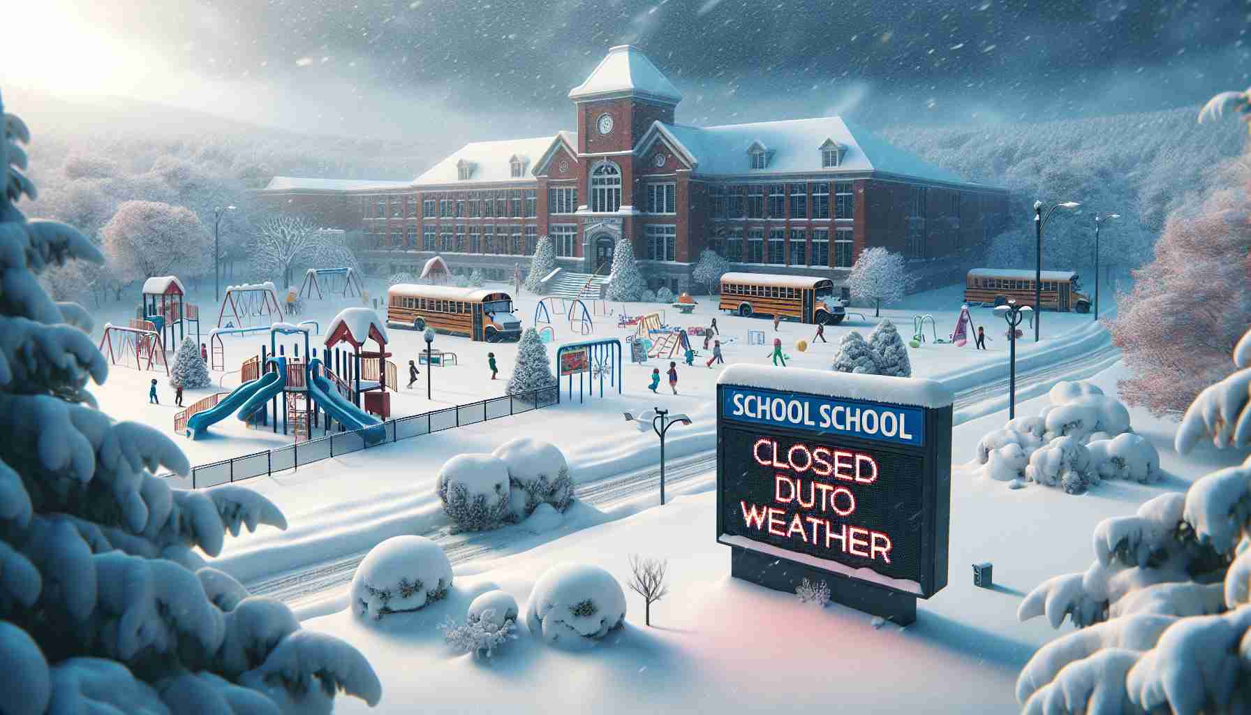 School Closures Due to Winter Weather! Snowy Conditions Cause Delays and Cancellations! 