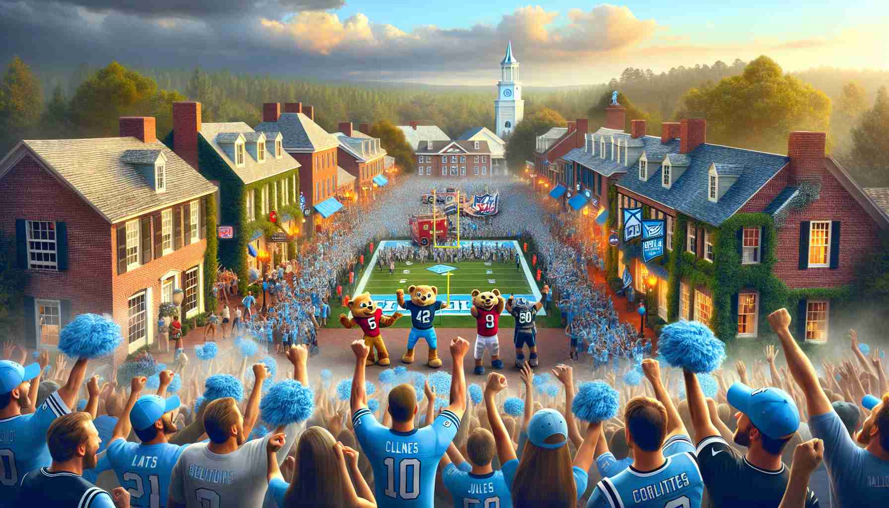 Is It Real? Chapel Hill Goes Wild Over NFL Icon! What's Happening