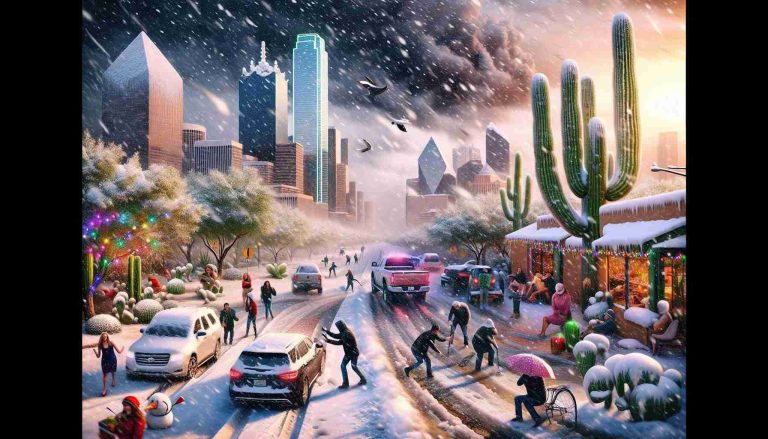 Caos di Natale in Texas! Il tempo imprevedibile colpisce Dallas