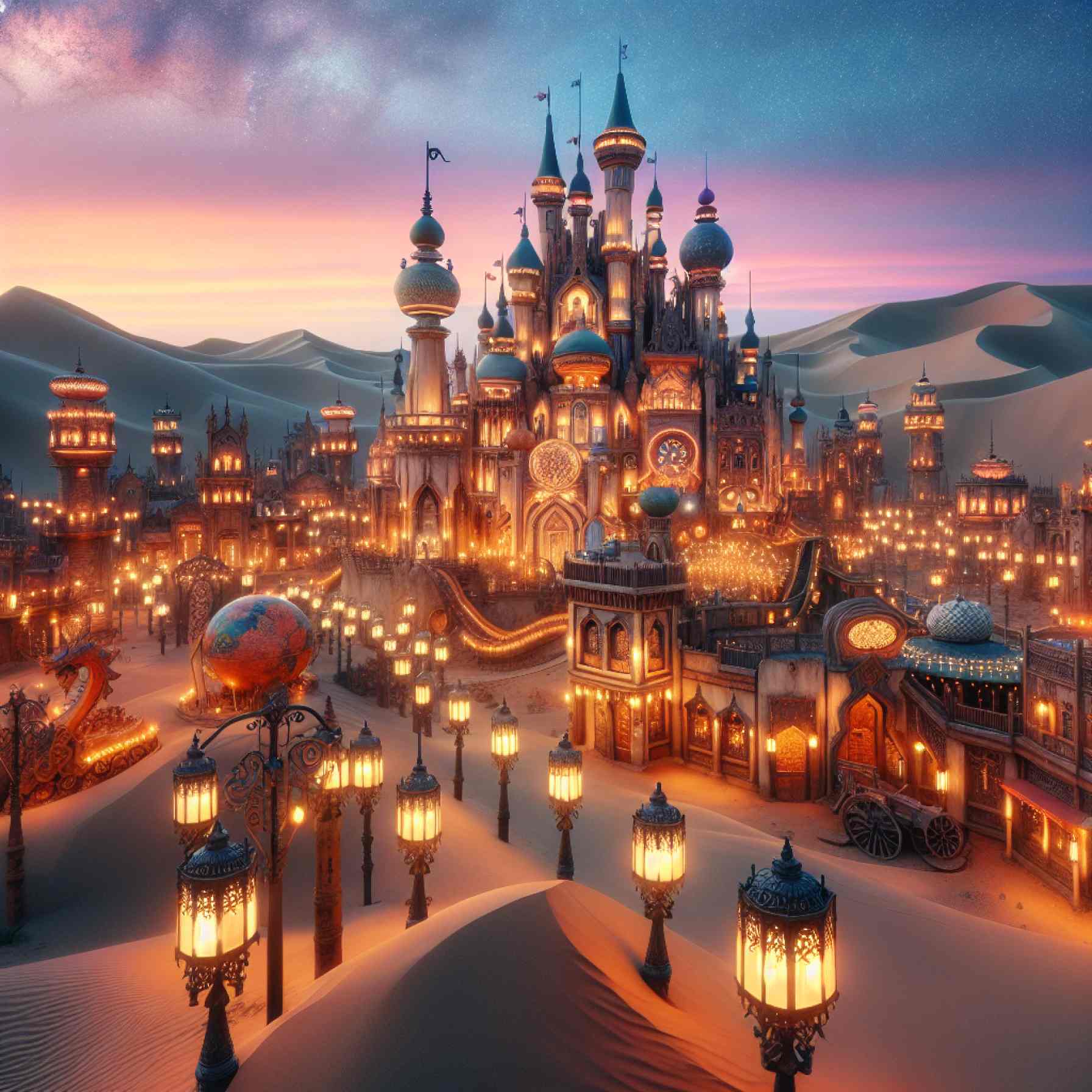 Disney's strålande sprang: Et magisk rike kjem til Midt-Austen