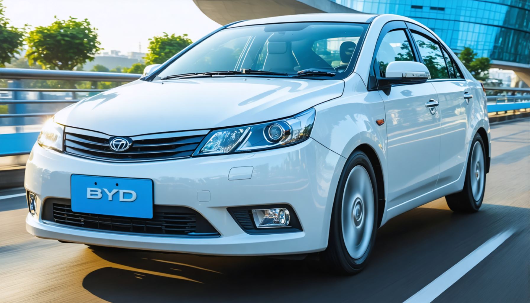 El e7 de BYD: El sedán eléctrico asequible listo para revolucionar el transporte urbano