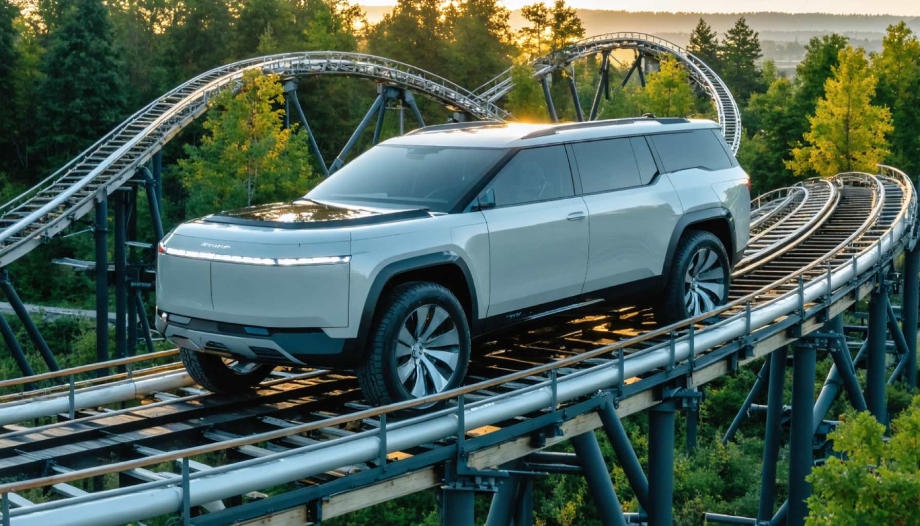 Rulled sletta på Rivian: Kva dei siste aksjebevegelsane avslør om EV-pioneren