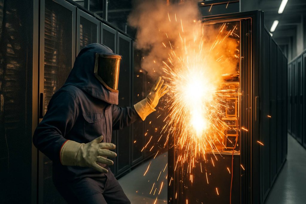 Data Centers at Risk: The Shocking Truth About Arc Flash Hazards Revealed Data Centers at Risk: The Shocking Truth About Arc Flash Hazards Revealed
